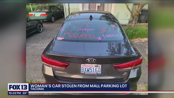 Multiple cars stolen from Tacoma Mall parking lot