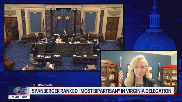 Spanberger ranked as "most bipartisan" of Va. delegation