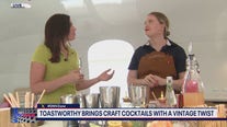 Toastworthy mobile cocktail bar creates craft drinks with a vintage twist