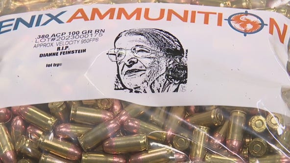 Novi ammunition company sells bags of bullets celebrating  Sen. Diane Feinstein's death