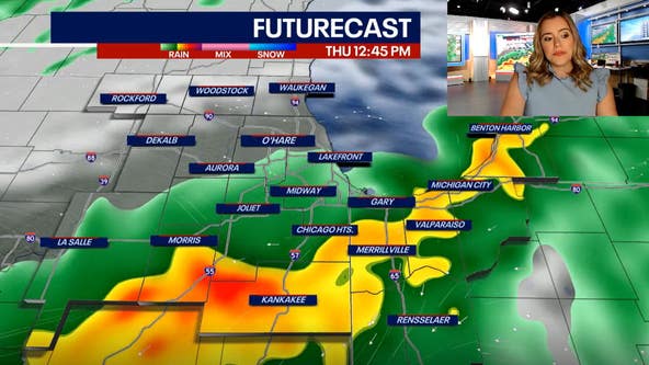 Chicago weather: Cloudy today and rain ramps up again tomorrow