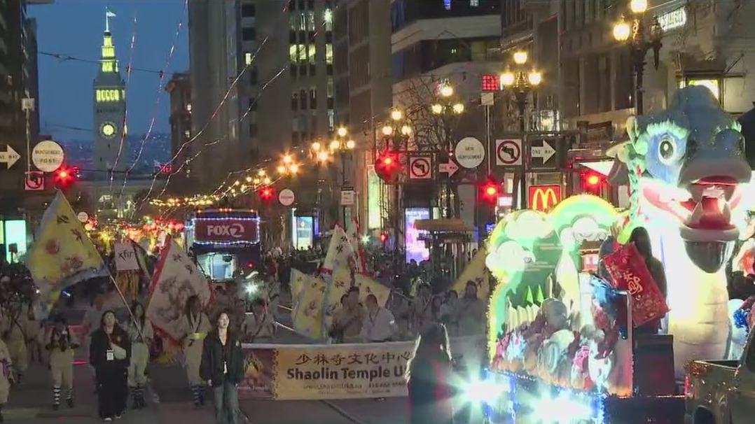San Francisco Chinese New Year Parade dazzles with costumes and pageantry