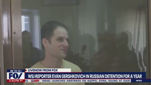 Evan Gershkovich marks 1 year in Russian detention