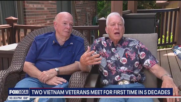 Vietnam veterans finally meet, 54 years after one rescued the other