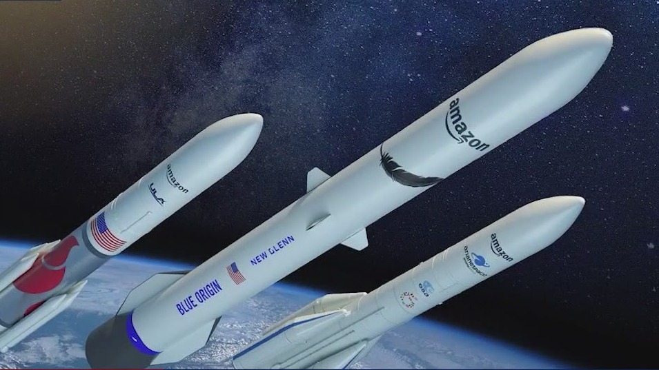 Amazon, SpaceX compete over internet satellites