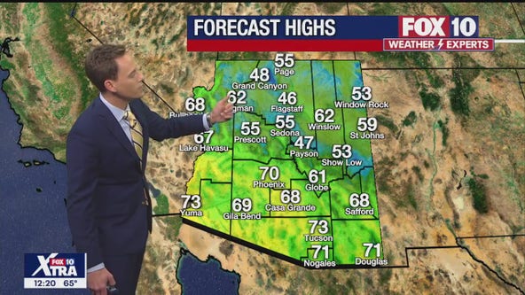 Noon Weather Forecast - 12/5/22