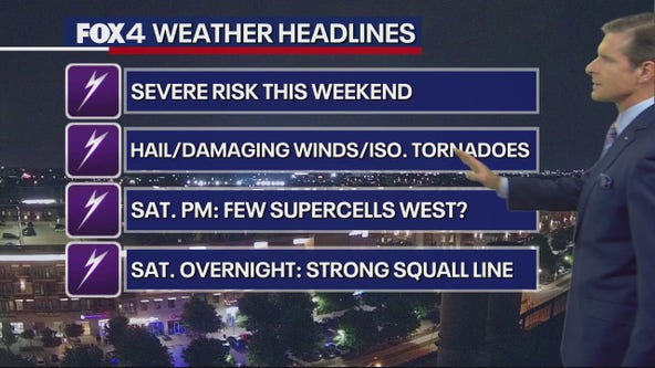 Dallas Weather: April 26 overnight forecast