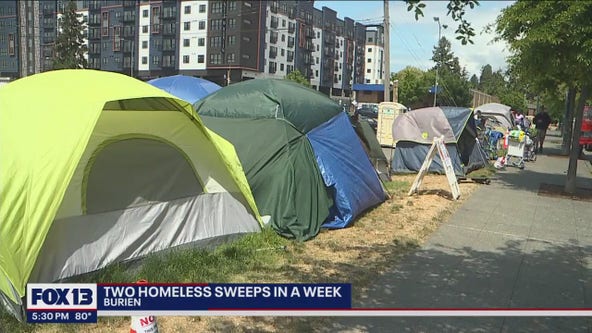 Burien sees two homeless encampment sweeps in a week