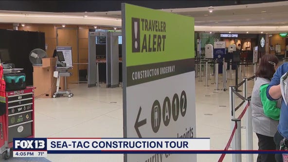 Be prepared for construction at SEA Airport