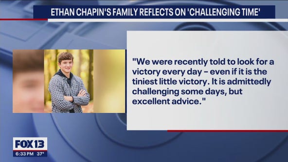 Ethan Chapin's family reflects on 'challenging time' without their son
