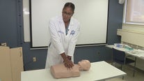 Cardiologist shows importance of hands-only CPR