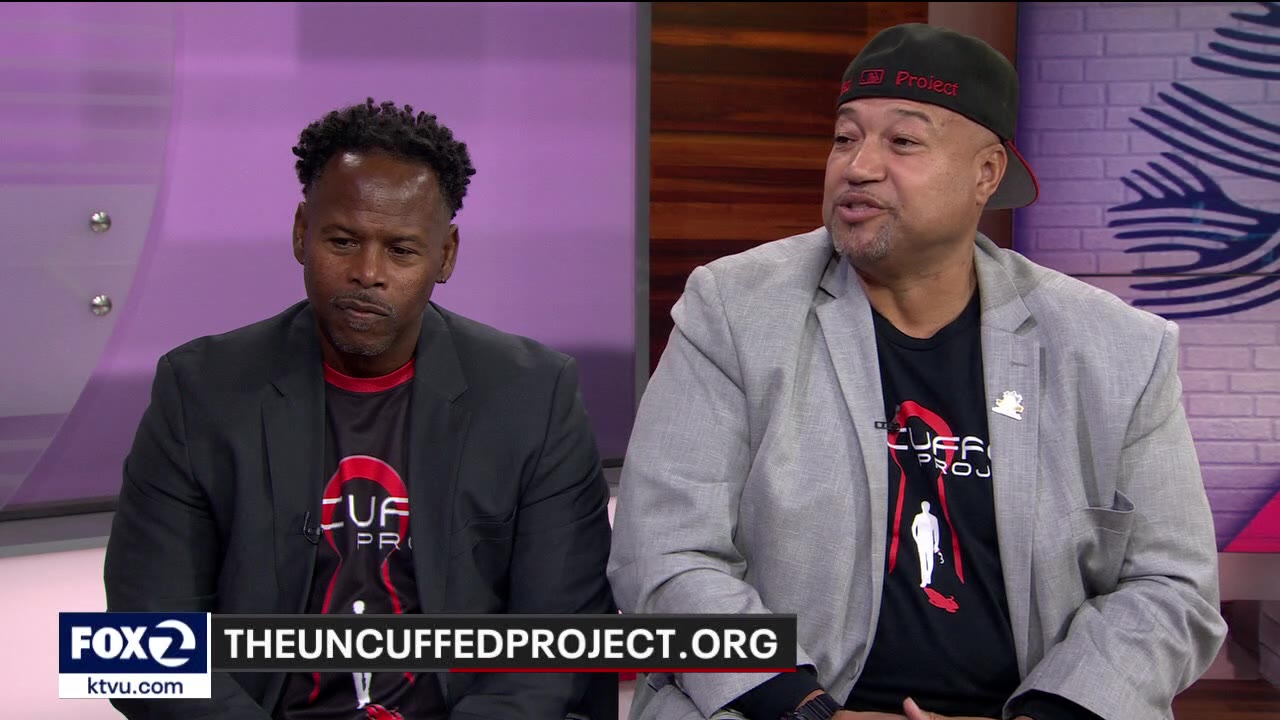 Uncuffed Project's Damon Cooke and ex-Oakland A Bip Roberts
