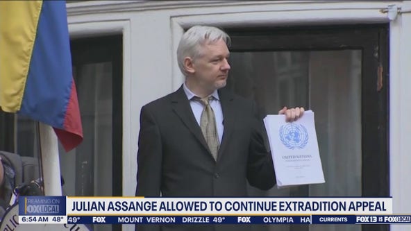 WikiLeaks: Julian Assange allowed to continue extradition appeal