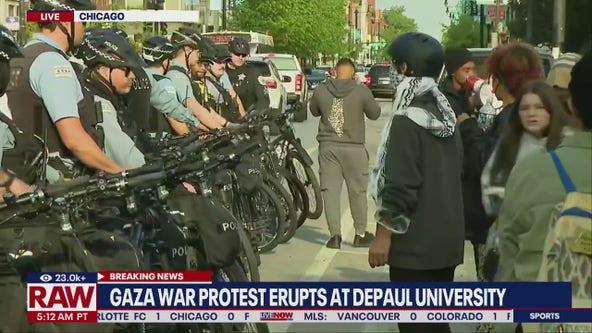 DePaul University joins Gaza War protests