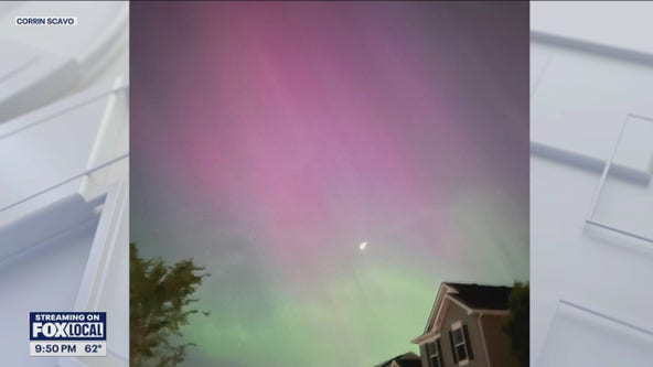 Northern Lights put on stunning show across Chicago area