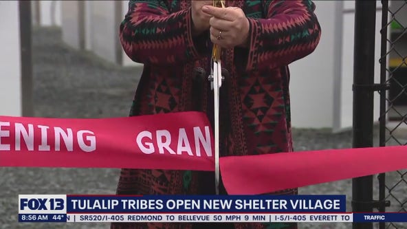 Tulalip tribes open new shelter village