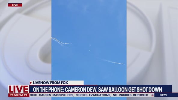 Chinese spy balloon shot down: Myrtle Beach, SC resident heard loud boom