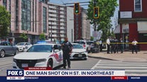 1 man shot on H Street in Northeast