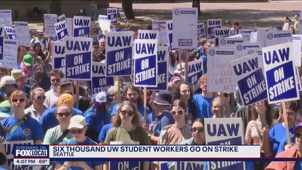 'We need more:' 6,000 University of Washington student workers go on strike