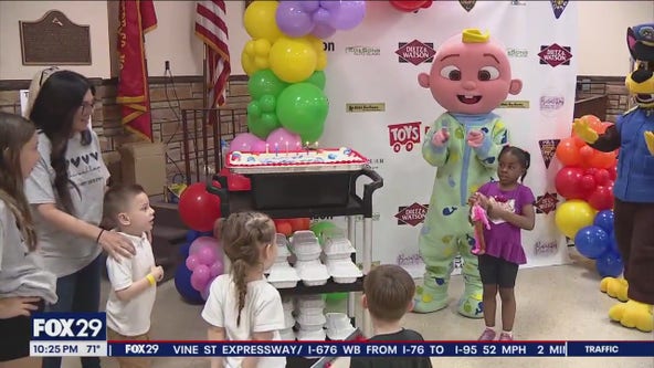 Toys for Tots of Burlington County hosts 2nd annual foster care birthday party