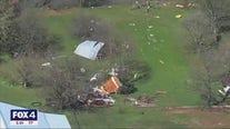 Two EF-1 tornadoes, strong winds cause damage, injure 5 in Parker & Wise counties