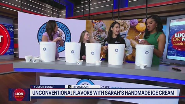Yum or Yuck: Unconventional Flavors with Sarah's Handmade Ice Cream