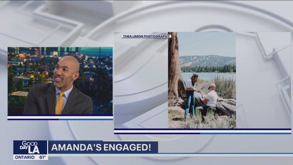 Good Day LA's Amanda Salas gets engaged!