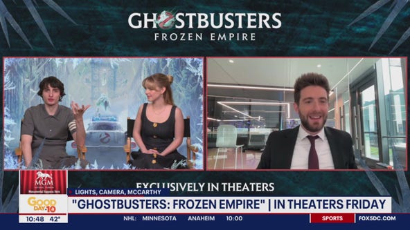 Finn Wolfhard, McKenna Grace star in Ghostbusters: Frozen Empire