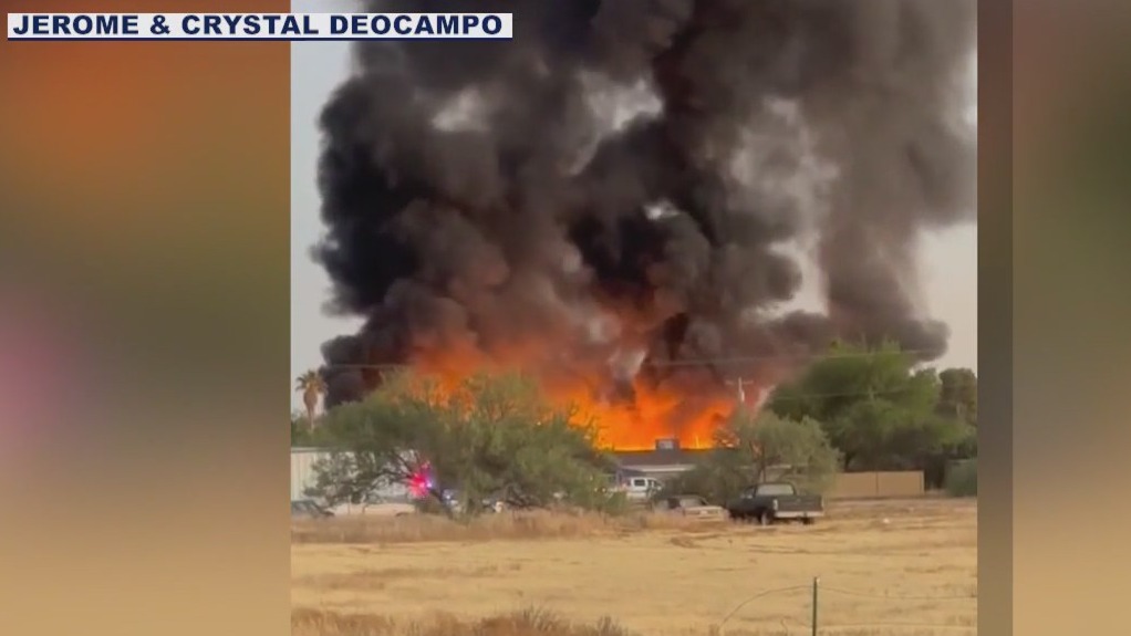 Fire in Pinal County burns 5 homes overnight