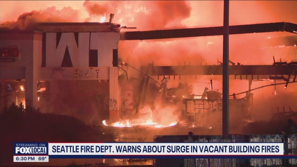 Seattle Fire Dept. concerned by surge in vacant building fires
