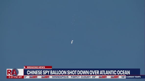 South Carolina resident sees Chinese spy balloon get shot down