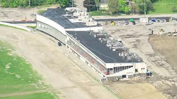SkyFOX flies over former Northville Downs for new project groundbreaking