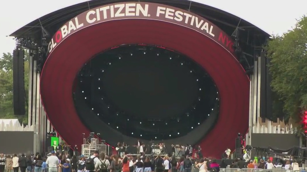 Great lawn closed early due to Global Citizen damage