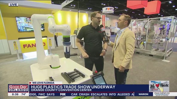NPE2024: Robotic, plastics trade show in Orlando