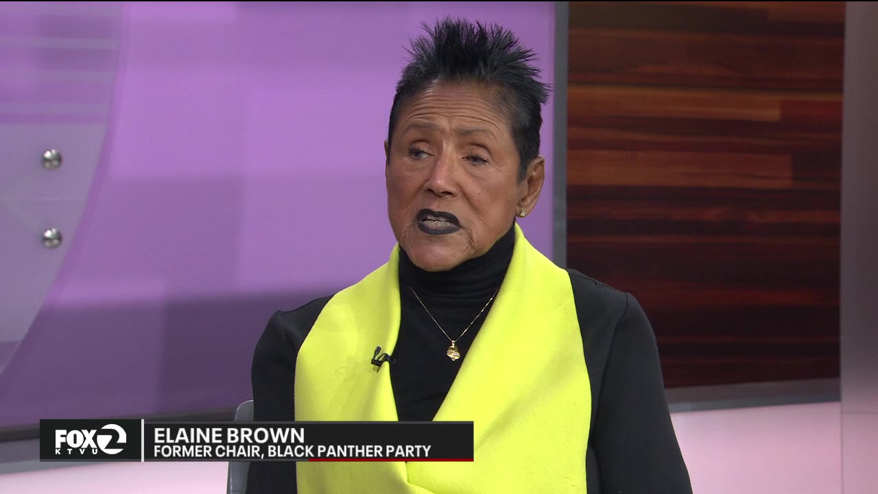 Elaine Brown, ex-Black Panthers leader