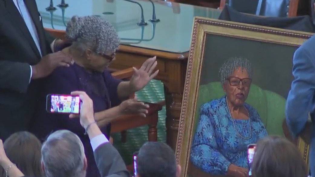 Opal Lee portrait unveiled at Texas State Capitol