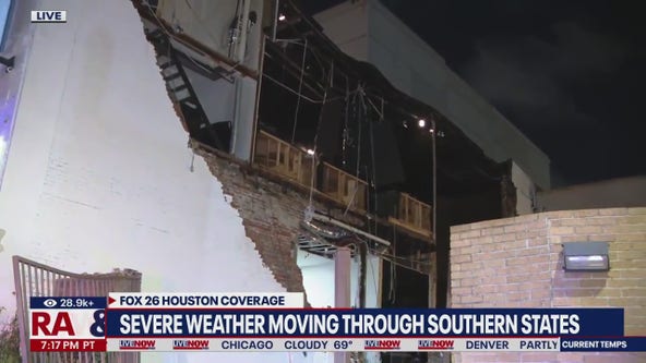 Deadly storms hit Houston, TX area