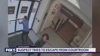 Suspect caught on camera escaping from court