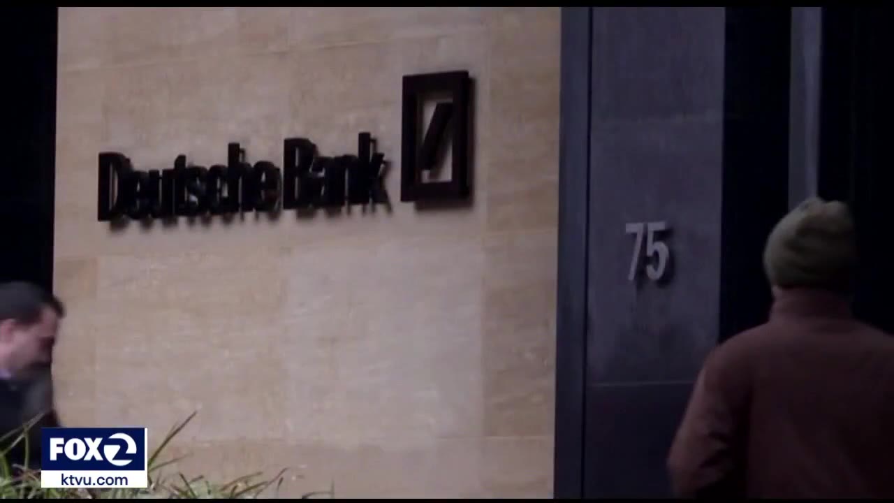 Banking industry sees another shock as share prices of global giant Deutsche Bank drop