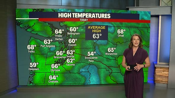 Seattle weather: Late showers Friday before rainy weekend