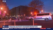 Police activity closes street in northeast DC