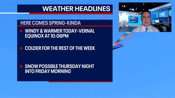 Chicago weather: Spring arrives tonight, kind of