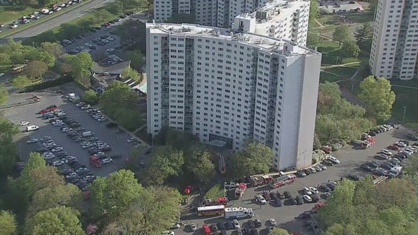 Fire at Silver Spring high-rise fills several floors with smoke
