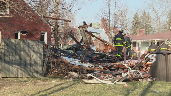 Two-story house leveled in explosion, 3 kids suffer minor injuries