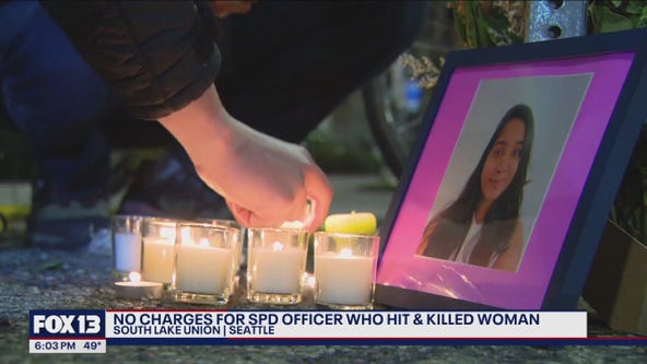 No charges for Seattle Police officer who hit, killed woman in 2023