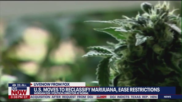 U.S. moves to reclassify marijuana, ease restrictions