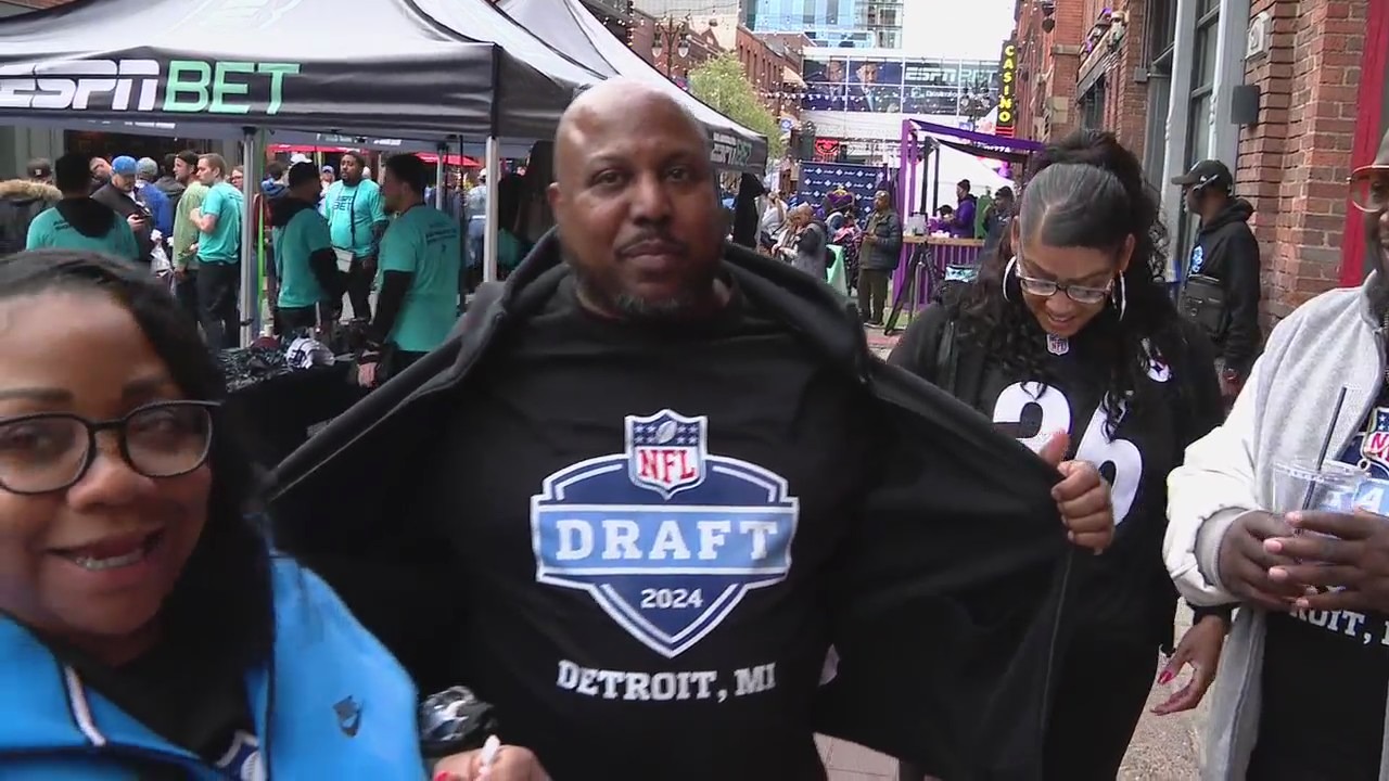 Detroit's NFL Draft party continues on day 2