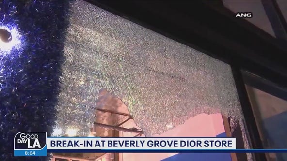 Break-in at Beverly Grove Dior Store