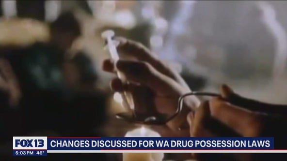 Washington lawmakers discussing changes for drug possession laws