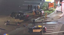Panorama City crash: 1 dead after being hit by police chase suspect